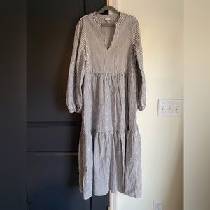 A NEW DAY Striped Maxi Dress, XS